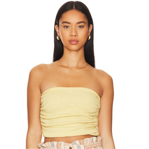 Free People Tops - NWT Free People Boulevard Tube in Palm Leaf: Size M
